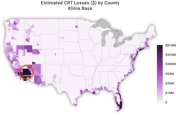 Klima Maps - CRT Losses